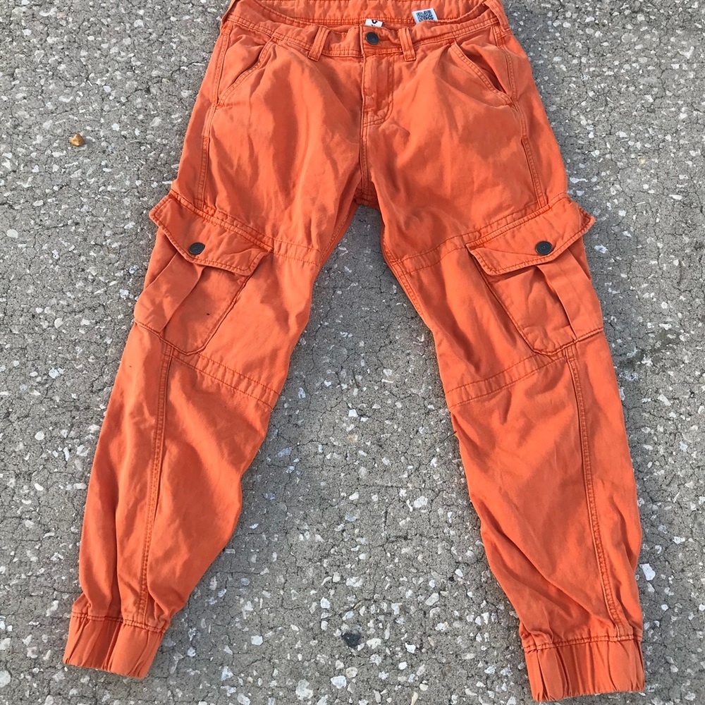 True Cargo Joggers Orange
